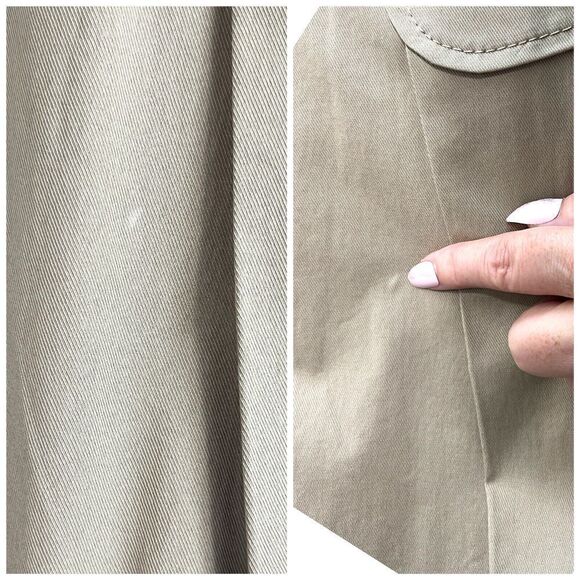 Escada Sport Tan Skirt Pleated Belted Size 4 US 34 German Academia Kawaii - Picture 14 of 16